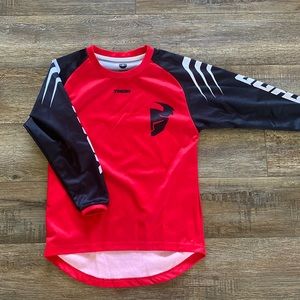 Thor sector riding shirt. Youth boys motocross shirt. Long sleeve.